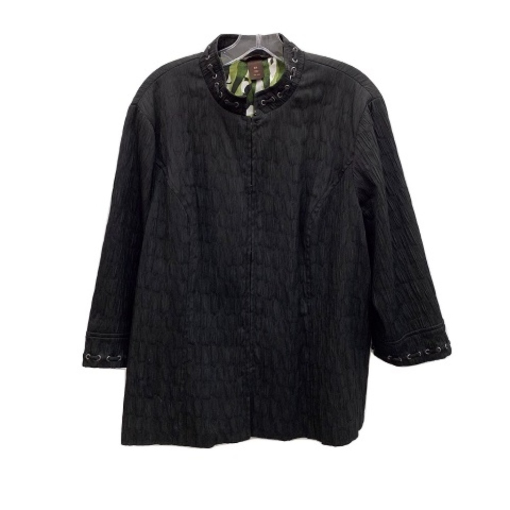 Multiples Crepe Jacket